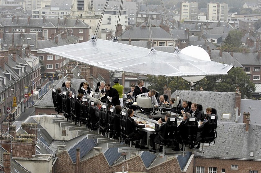 Dinner In The Sky